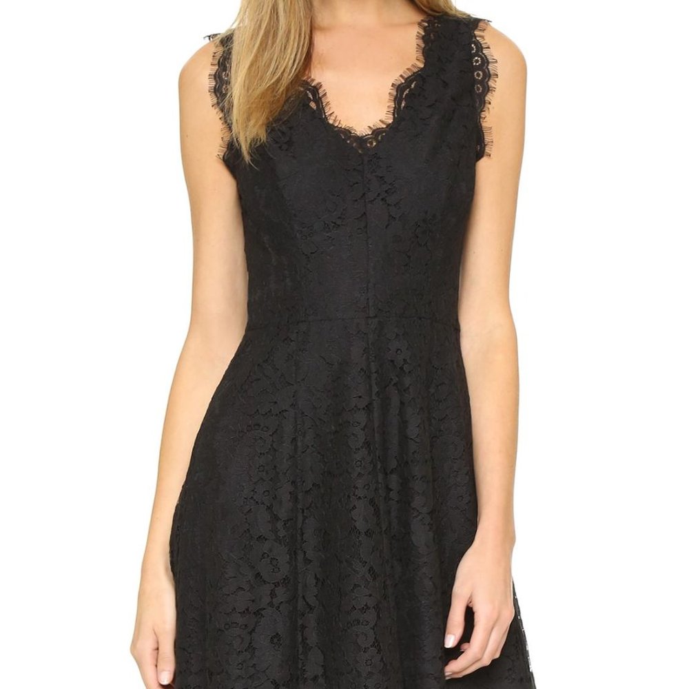 Stunning Joie Black lace dress-perfect for a wedding!